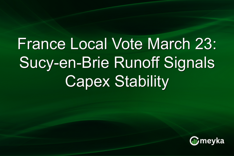 France Local Vote March 23: Sucy-en-Brie Runoff Signals Capex Stability