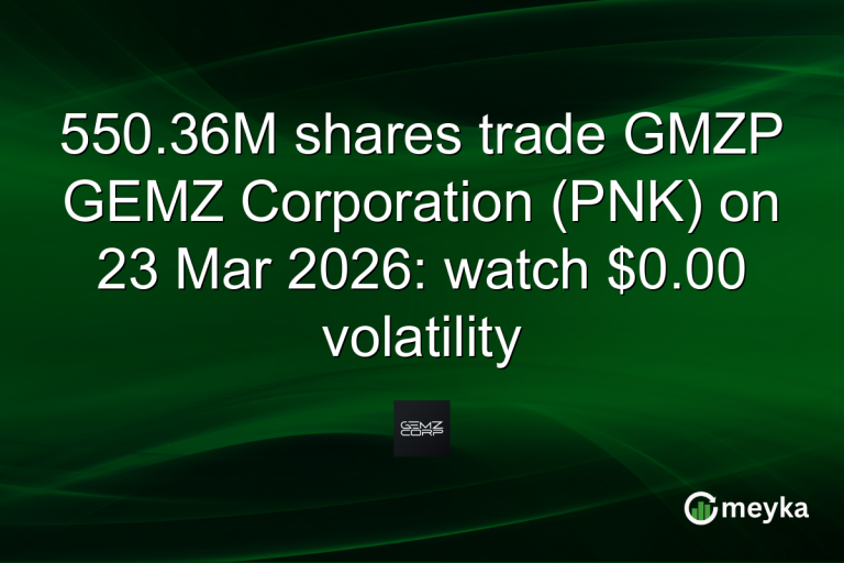 550.36M shares trade GMZP GEMZ Corporation (PNK) on 23 Mar 2026: watch $0.00 volatility