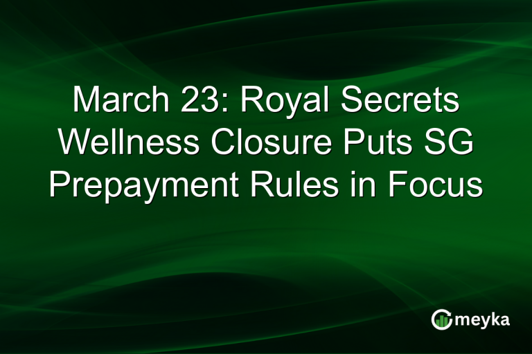 March 23: Royal Secrets Wellness Closure Puts SG Prepayment Rules in Focus