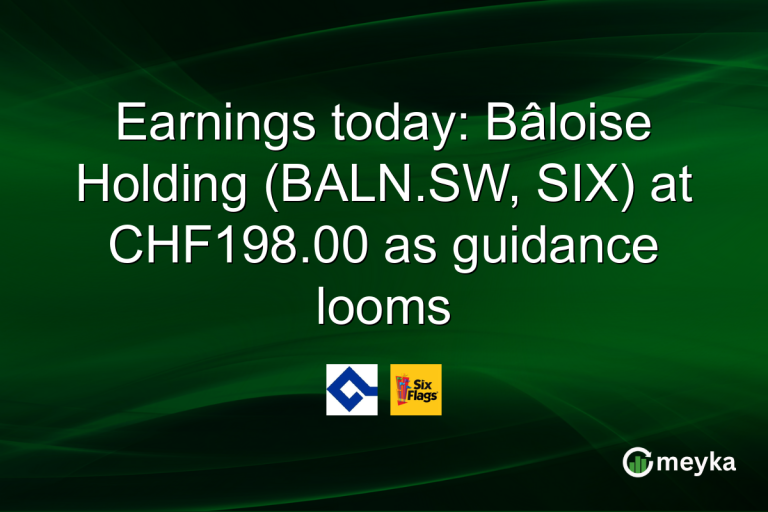 Earnings today: Bâloise Holding (BALN.SW, SIX) at CHF198.00 as guidance looms