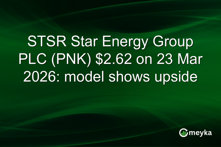 STSR Star Energy Group PLC (PNK) $2.62 on 23 Mar 2026: model shows upside