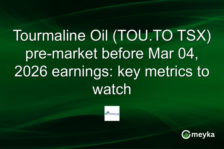 Tourmaline Oil (TOU.TO TSX) pre-market before Mar 04, 2026 earnings: key metrics to watch