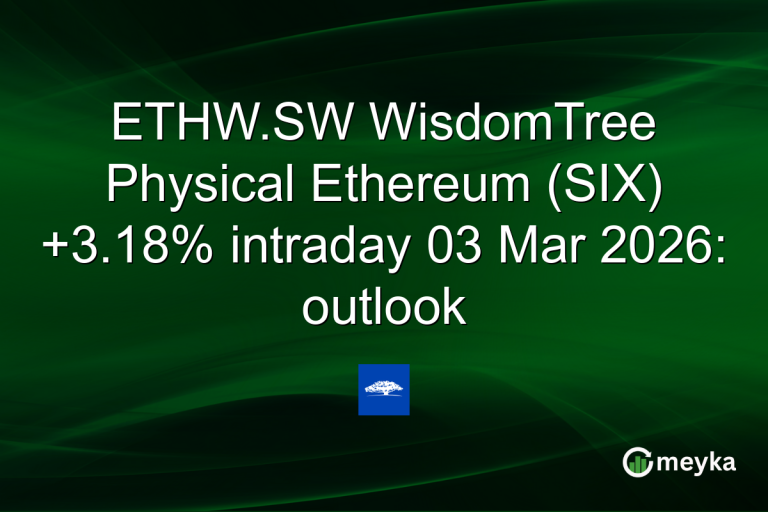ETHW.SW WisdomTree Physical Ethereum (SIX) +3.18% intraday 03 Mar 2026: outlook