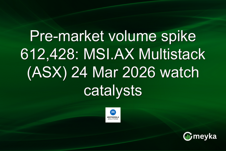 Pre-market volume spike 612,428: MSI.AX Multistack (ASX) 24 Mar 2026 watch catalysts