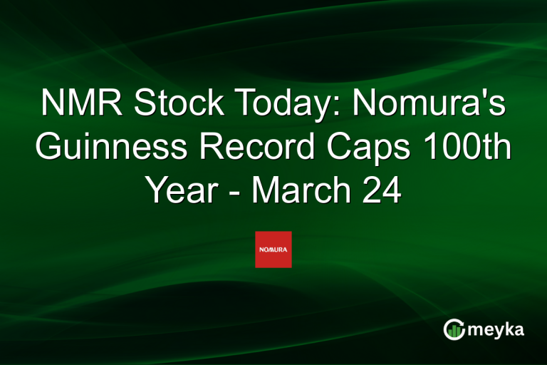 NMR Stock Today: Nomura's Guinness Record Caps 100th Year - March 24