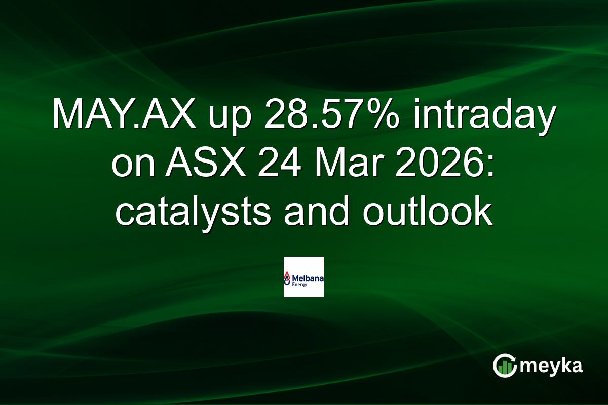 MAY.AX up 28.57% intraday on ASX 24 Mar 2026: catalysts and outlook