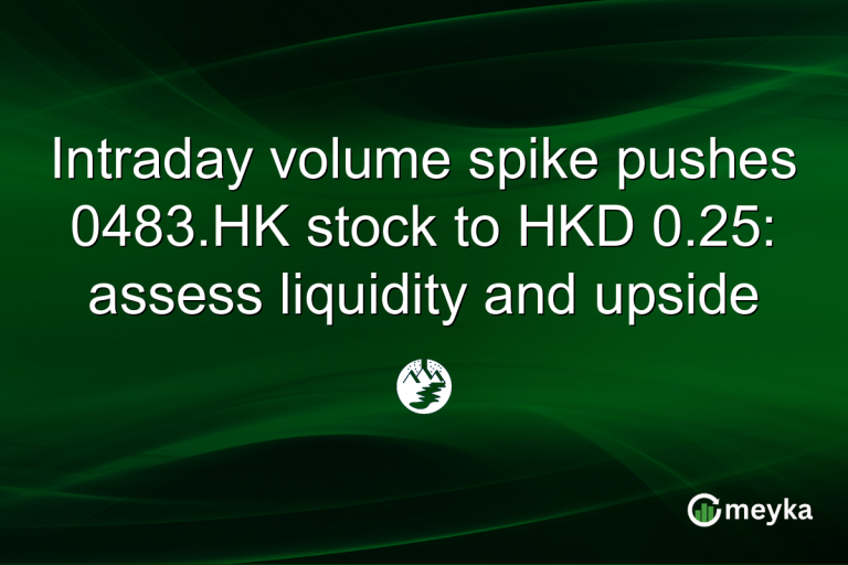 Intraday volume spike pushes 0483.HK stock to HKD 0.25: assess liquidity and upside