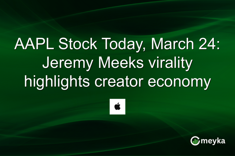 AAPL Stock Today, March 24: Jeremy Meeks virality highlights creator economy