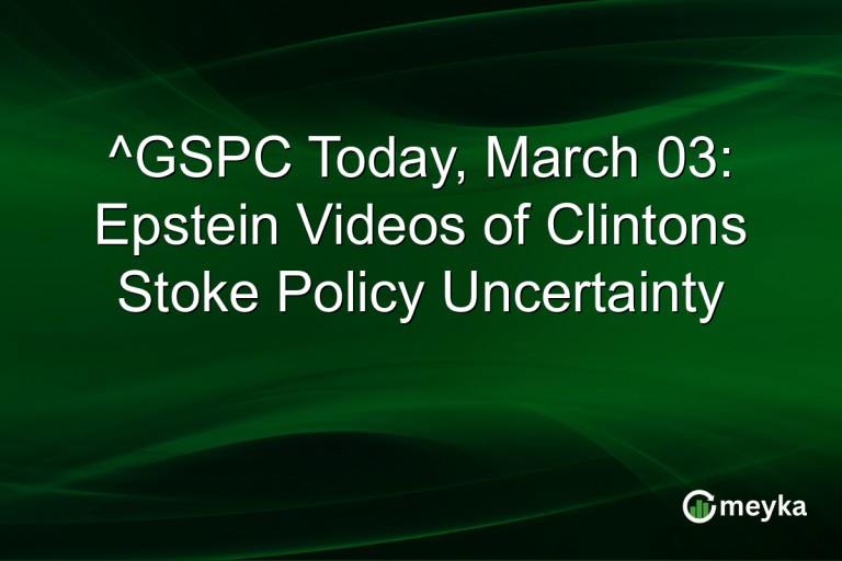 ^GSPC Today, March 03: Epstein Videos of Clintons Stoke Policy Uncertainty