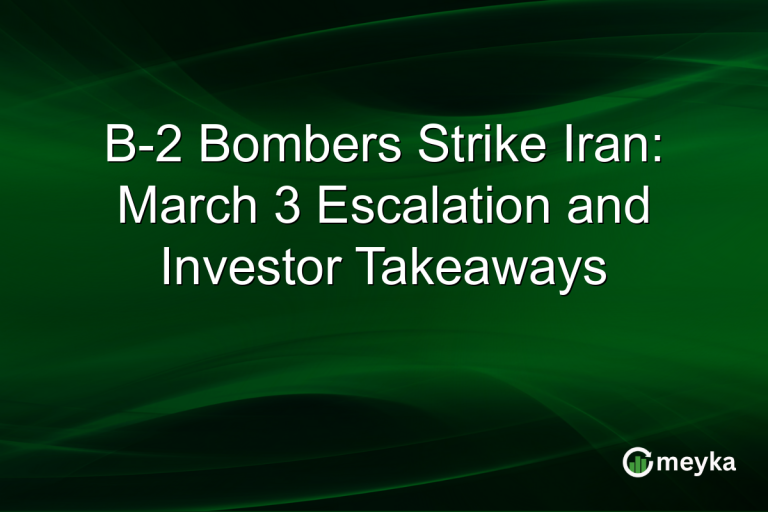 B-2 Bombers Strike Iran: March 3 Escalation and Investor Takeaways