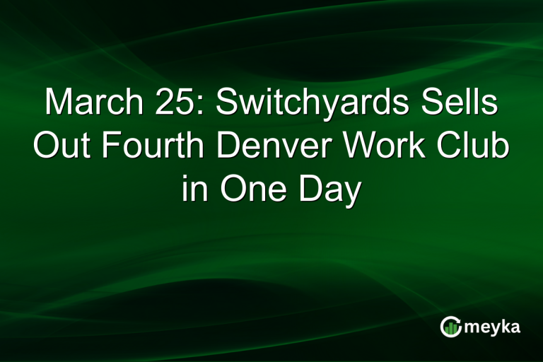 March 25: Switchyards Sells Out Fourth Denver Work Club in One Day