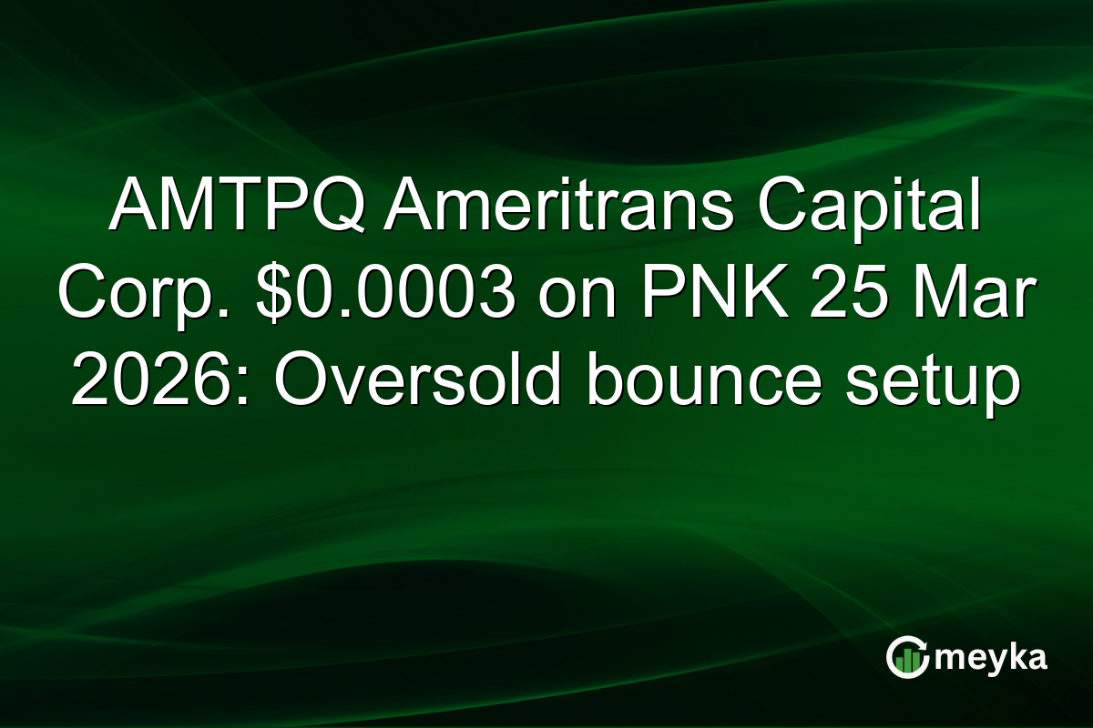 AMTPQ Ameritrans Capital Corp. $0.0003 on PNK 25 Mar 2026: Oversold bounce setup