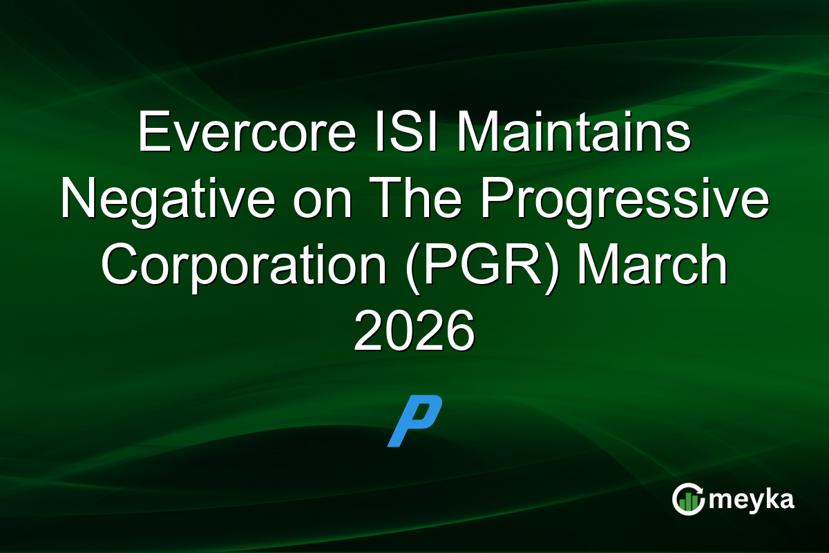 Evercore ISI Maintains Negative on The Progressive Corporation (PGR) March 2026