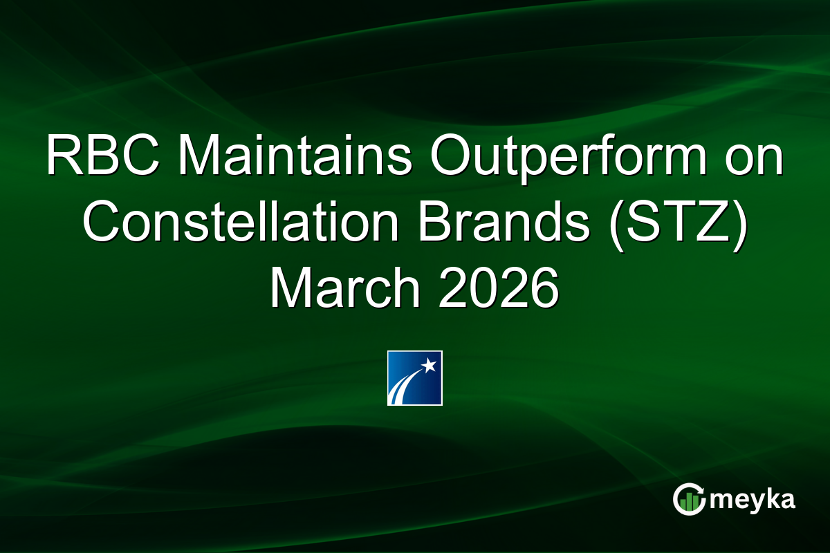 RBC Maintains Outperform on Constellation Brands (STZ) March 2026