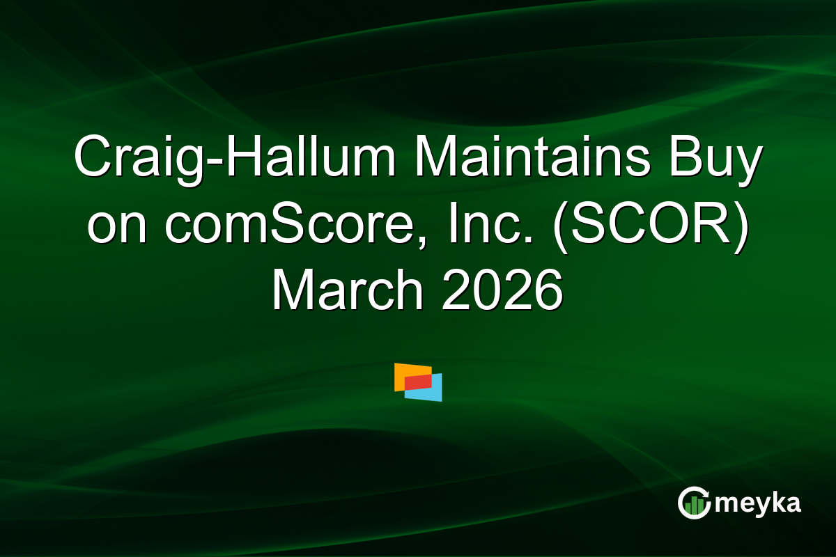 Craig-Hallum Maintains Buy on comScore, Inc. (SCOR) March 2026