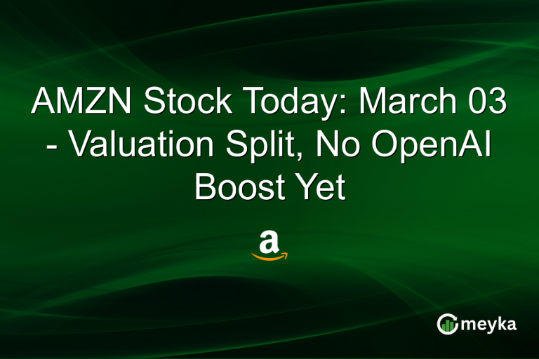 AMZN Stock Today: March 03 - Valuation Split, No OpenAI Boost Yet