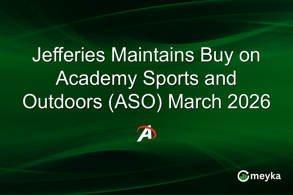 Jefferies Maintains Buy on Academy Sports and Outdoors (ASO) March 2026