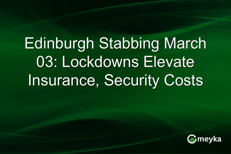 Edinburgh Stabbing March 03: Lockdowns Elevate Insurance, Security Costs