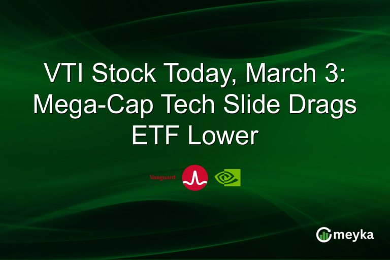 VTI Stock Today, March 3: Mega-Cap Tech Slide Drags ETF Lower