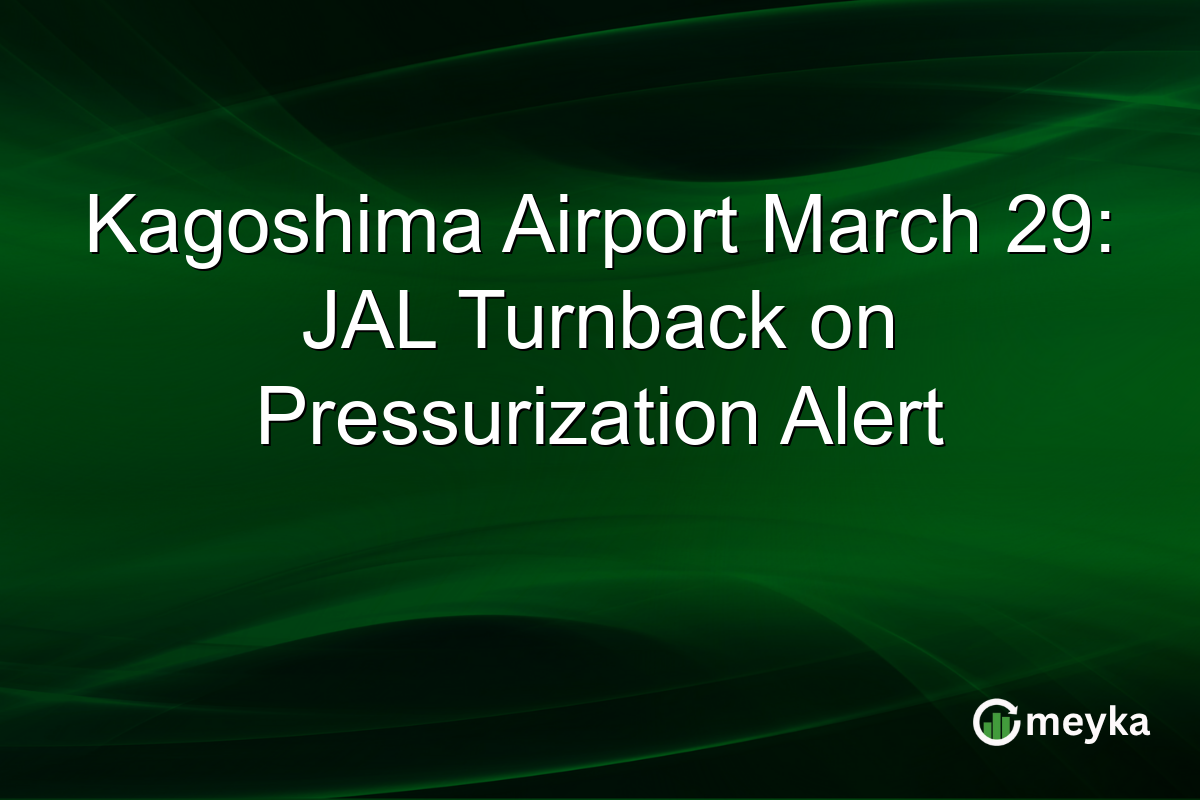 Kagoshima Airport March 29: JAL Turnback on Pressurization Alert