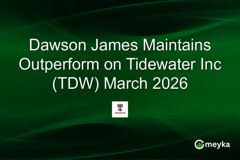 Dawson James Maintains Outperform on Tidewater Inc (TDW) March 2026