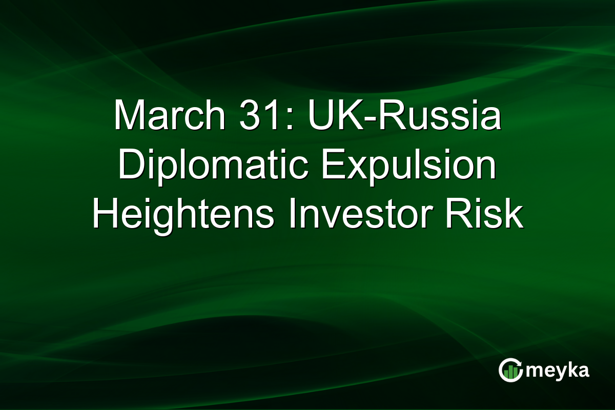 March 31: UK-Russia Diplomatic Expulsion Heightens Investor Risk