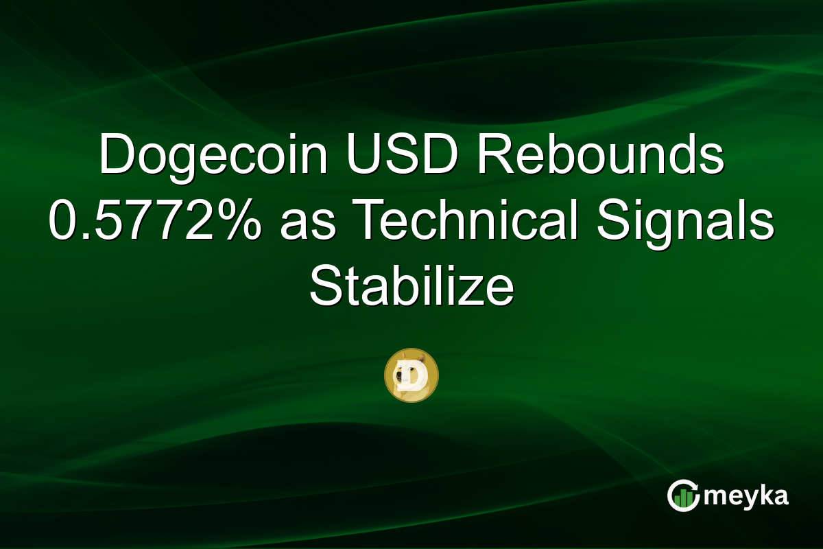 Dogecoin USD Rebounds 0.5772% as Technical Signals Stabilize