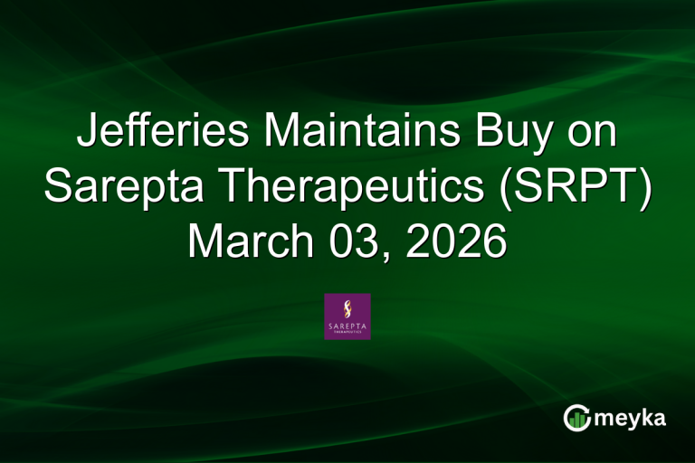 Jefferies Maintains Buy on Sarepta Therapeutics (SRPT) March 03, 2026