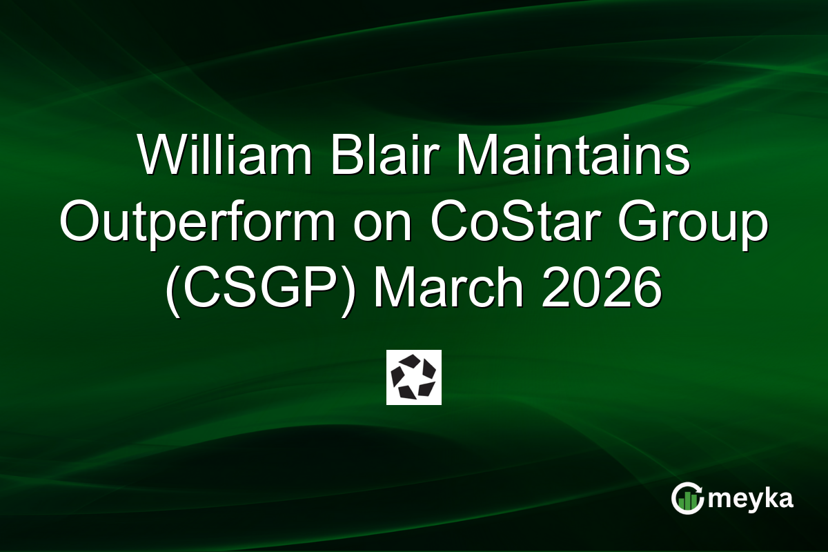 William Blair Maintains Outperform on CoStar Group (CSGP) March 2026