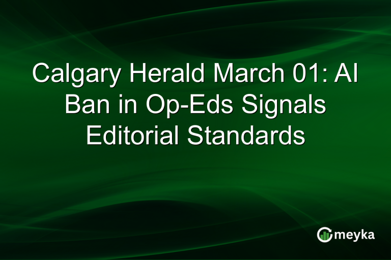 Calgary Herald March 01: AI Ban in Op-Eds Signals Editorial Standards