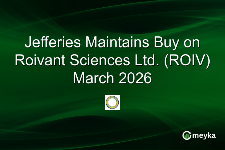 Jefferies Maintains Buy on Roivant Sciences Ltd. (ROIV) March 2026