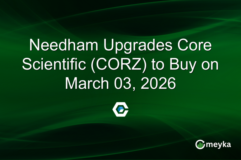 Needham Upgrades Core Scientific (CORZ) to Buy on March 03, 2026