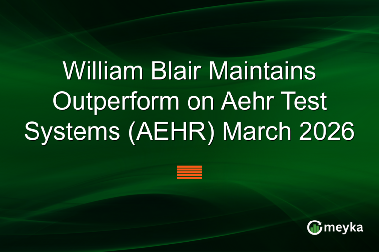 William Blair Maintains Outperform on Aehr Test Systems (AEHR) March 2026