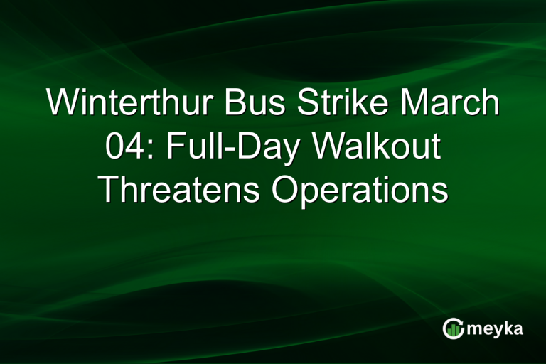 Winterthur Bus Strike March 04: Full-Day Walkout Threatens Operations