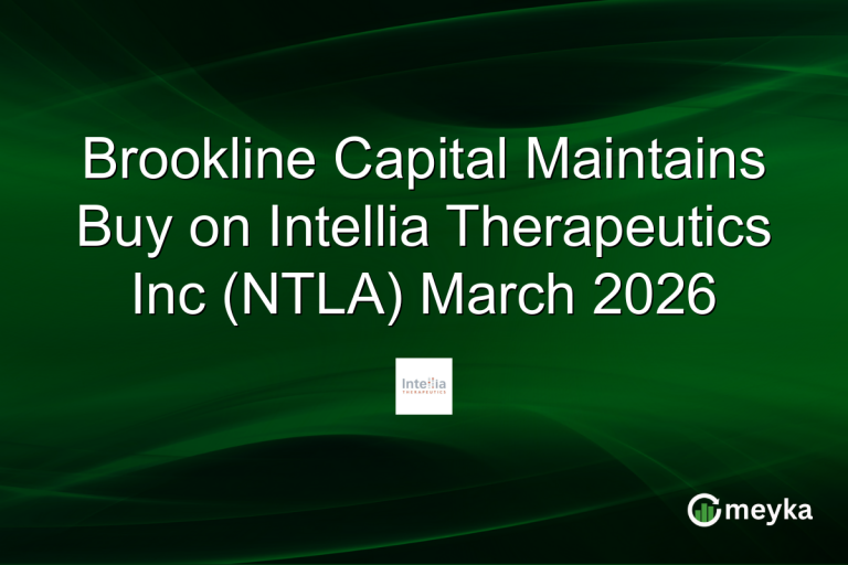 Brookline Capital Maintains Buy on Intellia Therapeutics Inc (NTLA) March 2026