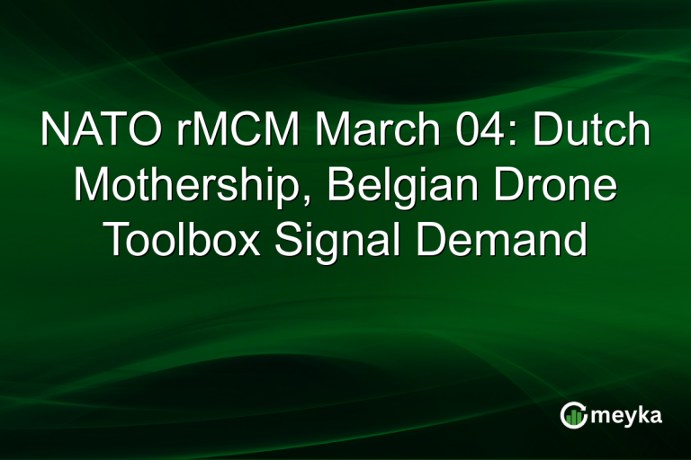 NATO rMCM March 04: Dutch Mothership, Belgian Drone Toolbox Signal Demand