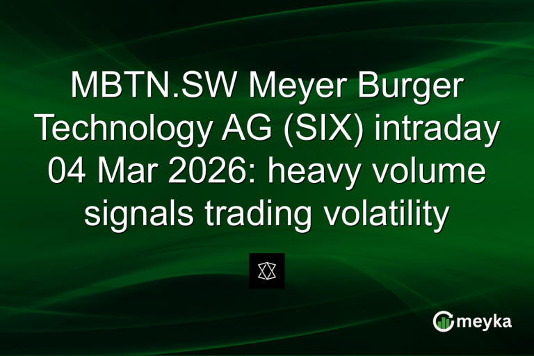 MBTN.SW Meyer Burger Technology AG (SIX) intraday 04 Mar 2026: heavy volume signals trading volatility