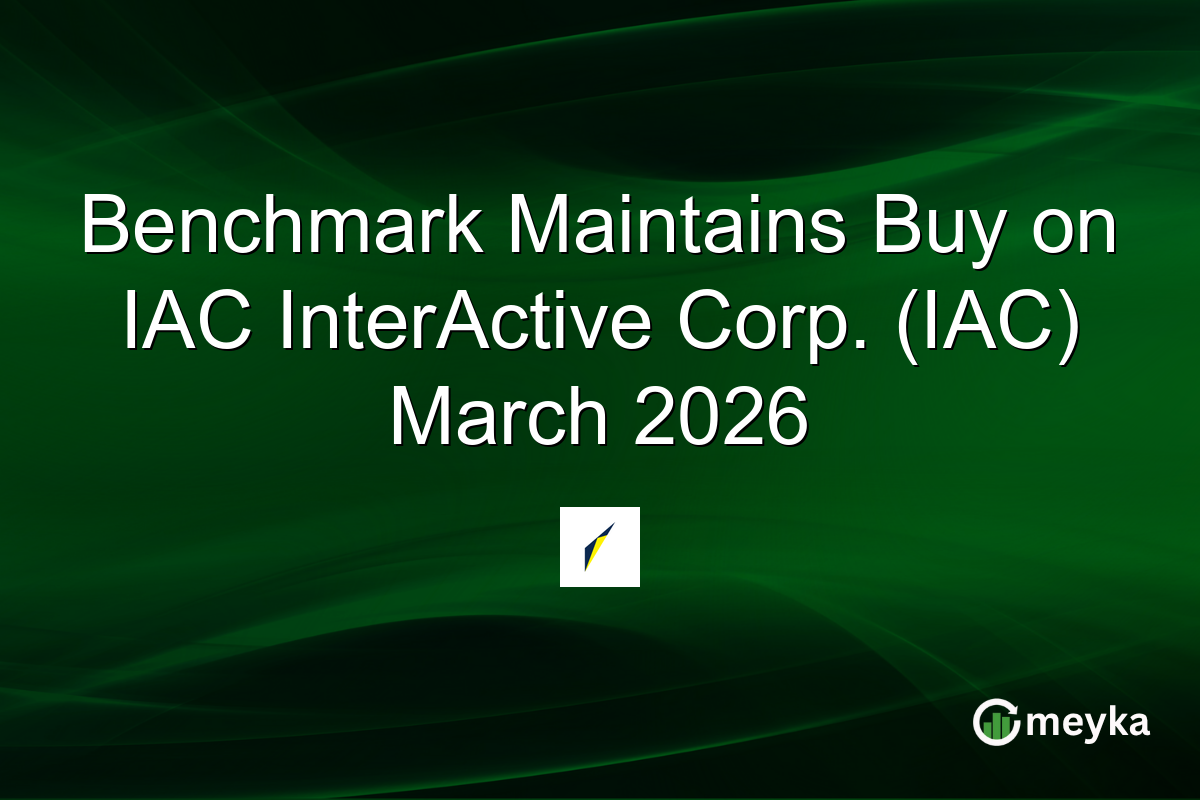 Benchmark Maintains Buy on IAC InterActive Corp. (IAC) March 2026