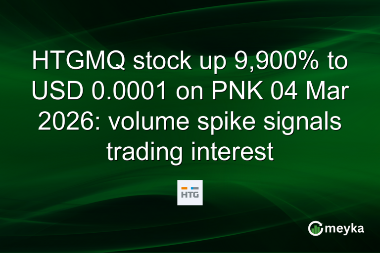 HTGMQ stock up 9,900% to USD 0.0001 on PNK 04 Mar 2026: volume spike signals trading interest