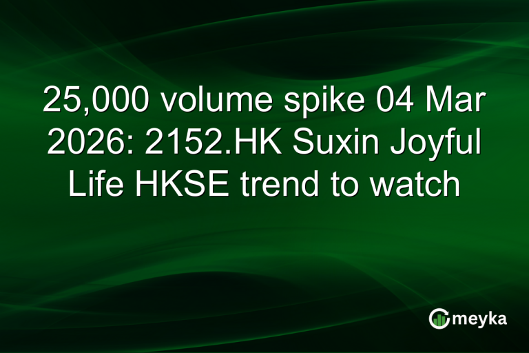 25,000 volume spike 04 Mar 2026: 2152.HK Suxin Joyful Life HKSE trend to watch