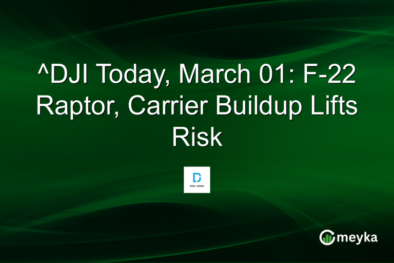^DJI Today, March 01: F-22 Raptor, Carrier Buildup Lifts Risk