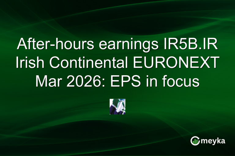After-hours earnings IR5B.IR Irish Continental EURONEXT Mar 2026: EPS in focus