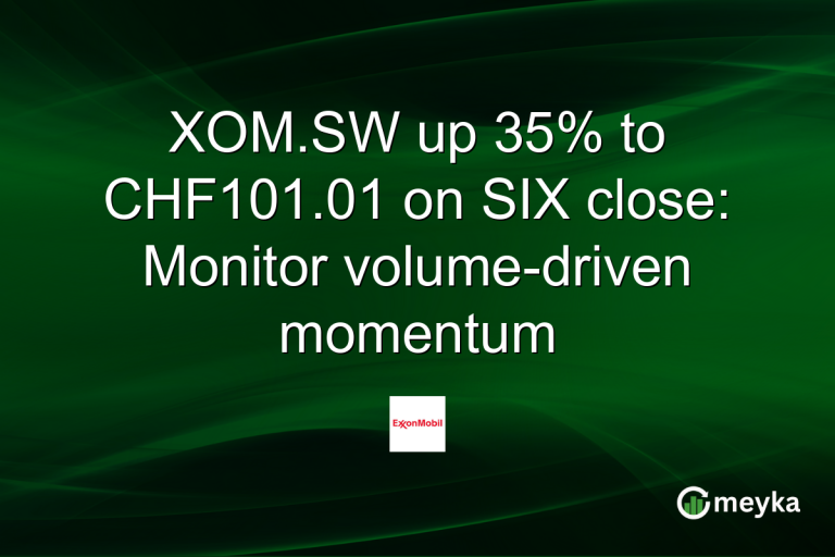 XOM.SW up 35% to CHF101.01 on SIX close: Monitor volume-driven momentum