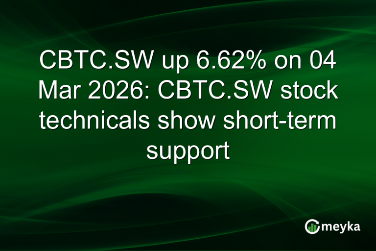 CBTC.SW up 6.62% on 04 Mar 2026: CBTC.SW stock technicals show short-term support