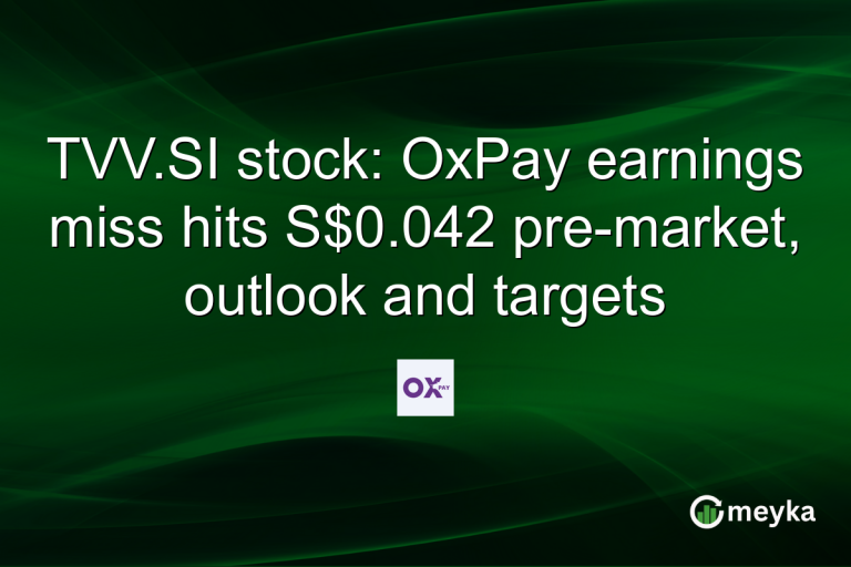 TVV.SI stock: OxPay earnings miss hits S$0.042 pre-market, outlook and targets