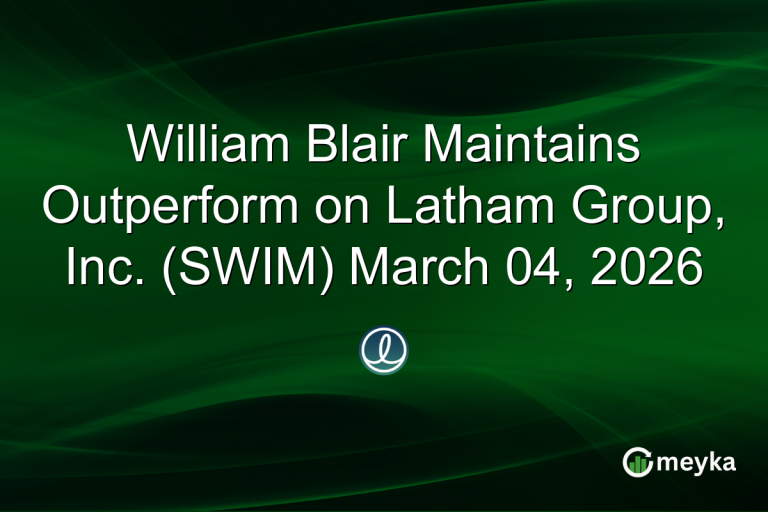 William Blair Maintains Outperform on Latham Group, Inc. (SWIM) March 04, 2026
