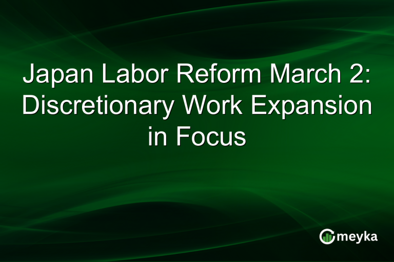 Japan Labor Reform March 2: Discretionary Work Expansion in Focus