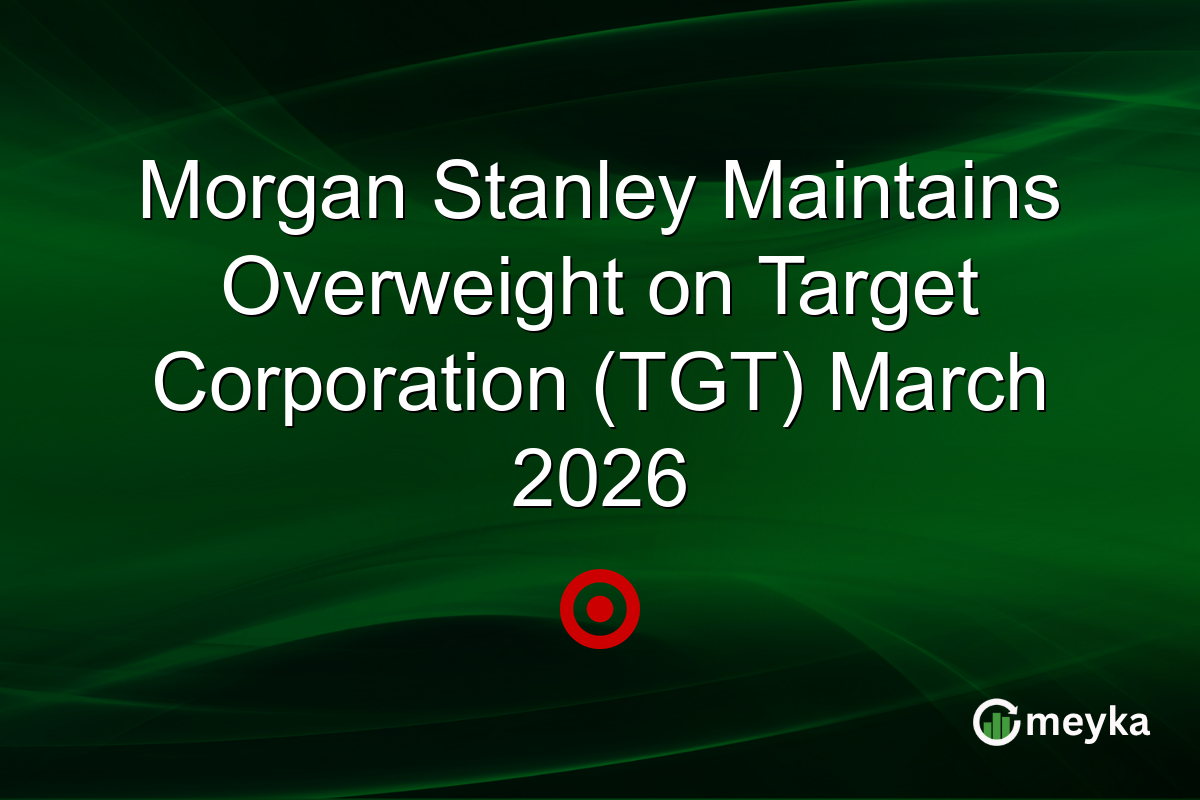 Morgan Stanley Maintains Overweight on Target Corporation (TGT) March 2026