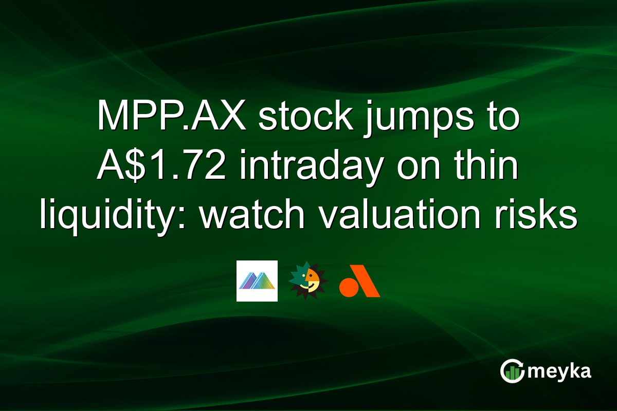 MPP.AX stock jumps to A$1.72 intraday on thin liquidity: watch valuation risks