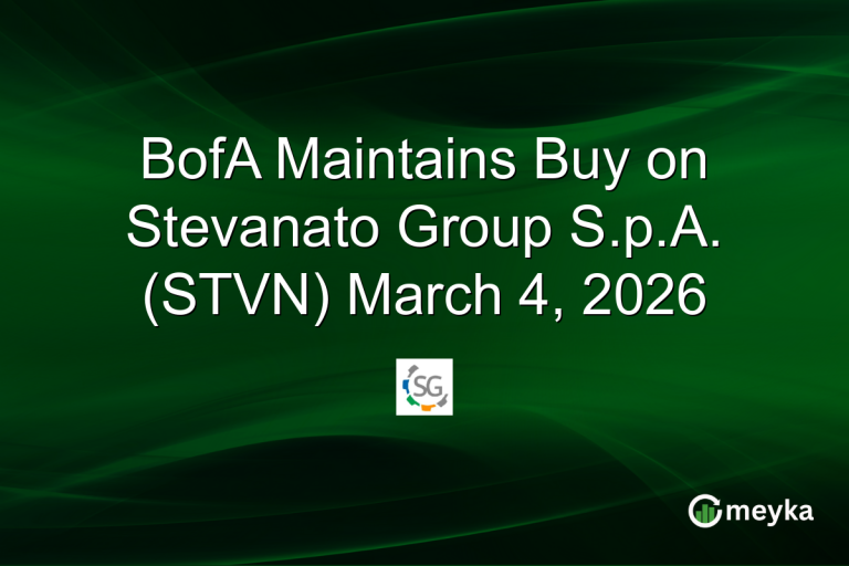 BofA Maintains Buy on Stevanato Group S.p.A. (STVN) March 4, 2026